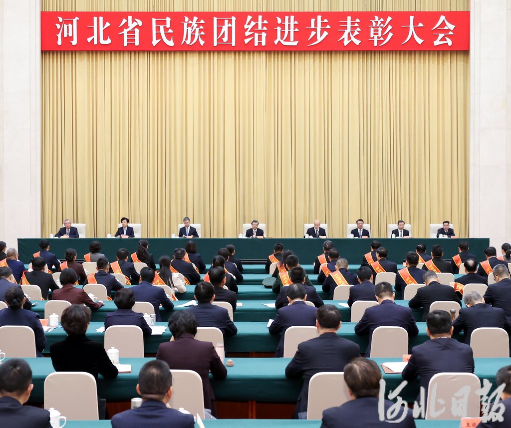 倪岳峰在河北省民族团结进步表彰大会上强调